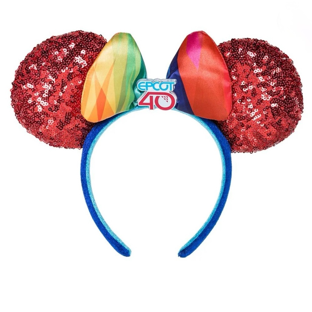 Disney Epcot 40th Anniversary Sequin Ears